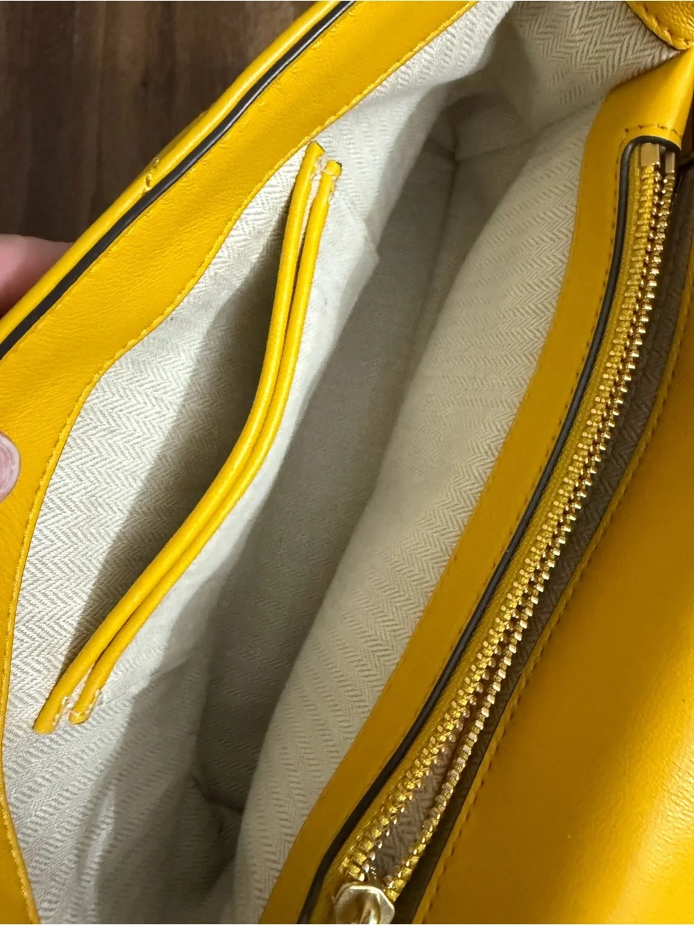 Tory Burch quilted leather
